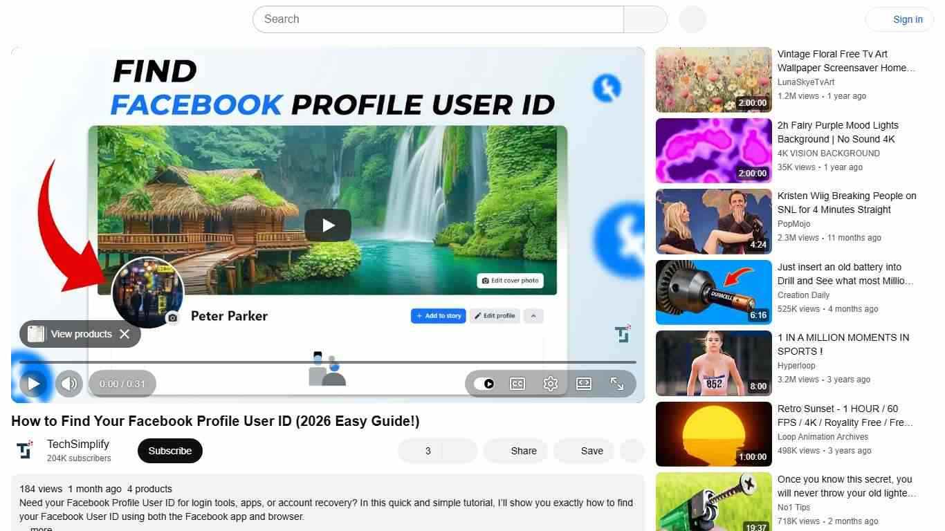 How to Find Your Facebook Profile User ID (2026 Easy Guide!) - YouTube
