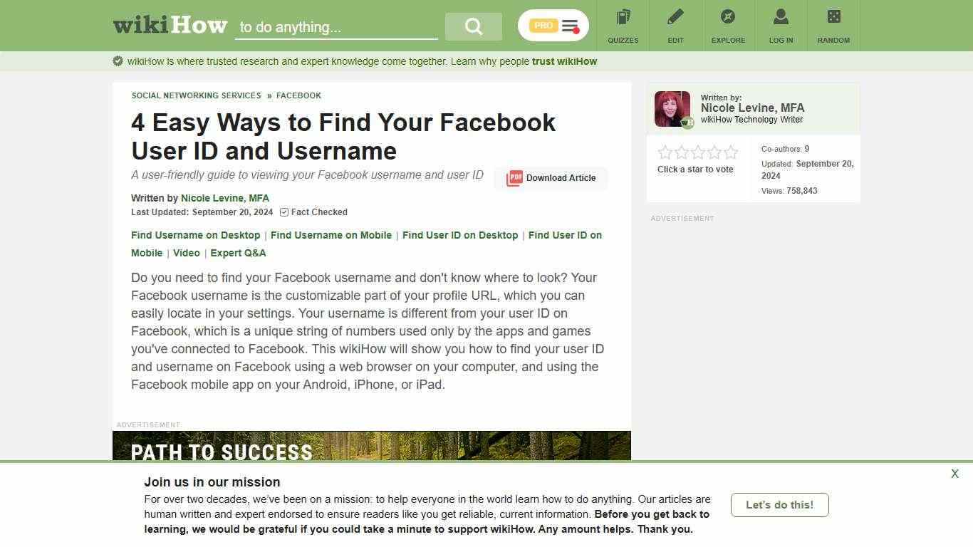 How to Find Your Username & User ID on Facebook: 4 Ways